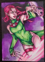 PSC (Personal Sketch Card) by Amber Shelton